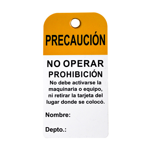 74/40 KD BLANCO CANDADO BLOQUEO ABUS DIELECTRICO D6.5mm 1 KEY
