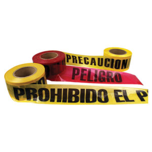 BANDA PROHIBIDO EL PASO 305 MTS