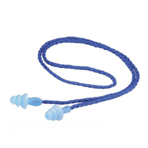 TAPON AUDITIVO REUSABLE CON CORDON TRENZADO C/100