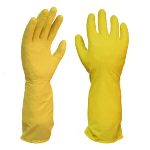 GUANTE NITRILO AMARILLO USO GENERAL